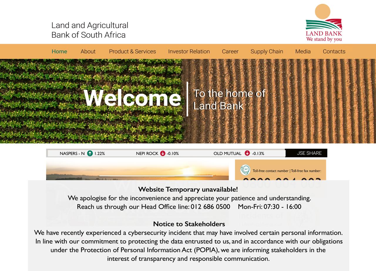 landbank_website_offline